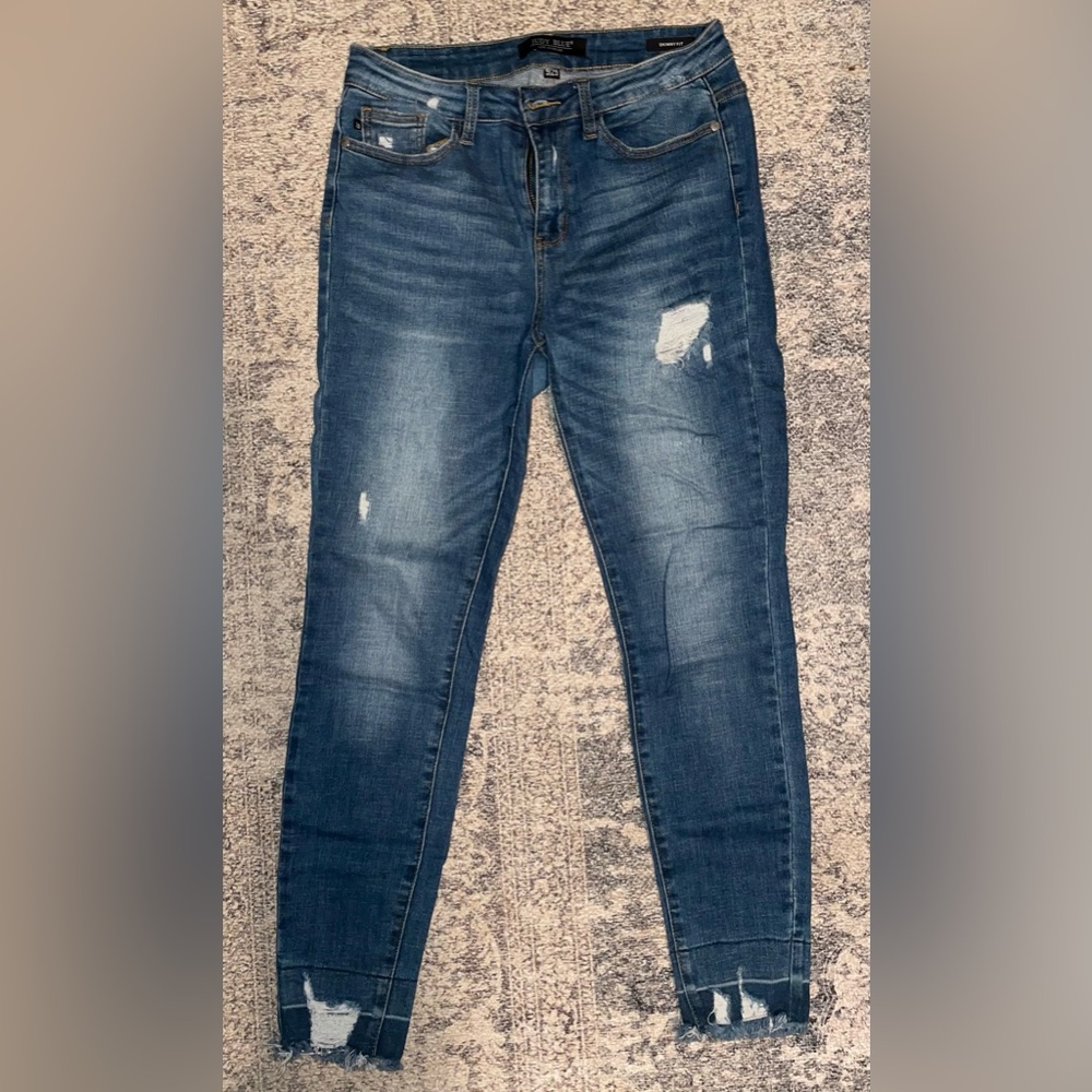 Judy Blue Dark Blue Skinny Jeans